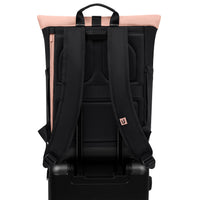 Johnny Urban Luca Small - Rolltop-Rucksack 36 cm (black-rose) - Ansicht 5