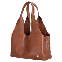 Coccinelle Nell - Bolso shopper 39 cm (cognac)