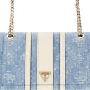 Guess Noelle II XBody Flap - Umhängetasche 24 cm (denim logo) - Ansicht 8