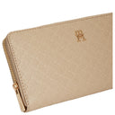 Tommy Hilfiger Icon Large Zip Mono - Geldbörse 12cc 19 cm (horseradish)