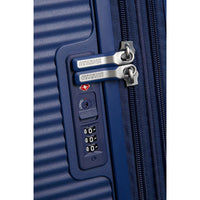 American Tourister Soundbox - 4-Rollen-Trolley 67 cm erw. (blau) - Ansicht 3