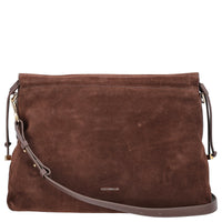 Coccinelle Lidia Suede Bim - Umhängetasche 40 cm (brunette/brunet) - Ansicht 4