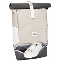 Johnny Urban Allen Medium - Rolltop-Rucksack 40 cm (sand grey) - Ansicht 3