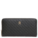 Tommy Hilfiger Icon Large Zip Mono - Geldbörse 12cc 19 cm (black)