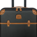 Brics Bellagio - 4 - Rollen - Kabinentrolley mit Vortasche 55 cm erw. recycelt (black/tan) - Markenkoffer