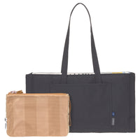 Lässig Mamaki - Tragetasche und Organizer 2tlg. Set (anthracite/beige)