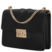 Seidenfelt Roros - Shoulder Bag 21 cm (black/gold)