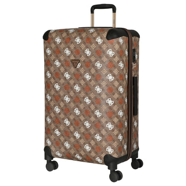 Guess Eliette Logo 28 IN - Trolley de ruedas M (Color: latte logo/ginger)
