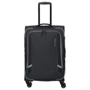 Travelite Corsiica - 4-Rollen-Trolley Set 4tlg. erw. (black) - Ansicht 3