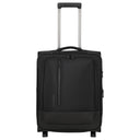 Travelite Crosslite - 2-Rollen-Kabinentrolley S 54 cm erw. (black)