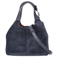 Coccinelle C-Easy Suede - Henkeltasche S 20 cm (midnight blue) - Ansicht 4