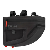 Cyclite Bolsa Aero para Manillar / 02 - Bolsa de manillar (Bikepacking) 23 cm (negro)