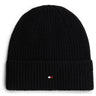 Tommy Hilfiger Flag Cashmere - Beanie (black)