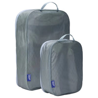 Thule Packing Cube - Set de bolsas de embalaje 2 piezas (gris pond, S, M)