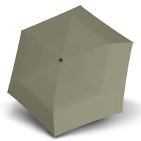 Knirps US.050 Ultra Light Slim Manual - Paraguas de Mano (color: negro con recubrimiento rosa)