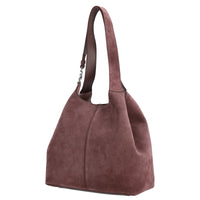 Coccinelle C-Easy Suede - Bolso shopper 31 cm (berry/berry)