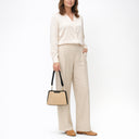 Valentino Bags Demetra - Umhängetasche 24 cm (naturale/nero) - Ansicht 7