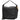 Coccinelle Oliver - Bolso de hombro 30 cm (color: negro)