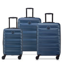 Delsey Paris Air Armour - 4-Rollen-Trolley Set 3tlg. erw. (kiesel)
