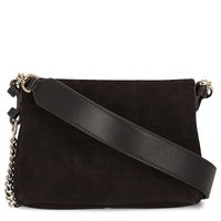 BOSS Women Yelena Flap Crossbody - Umhängetasche (dark brown)