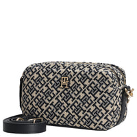 Tommy Hilfiger Jacquard Camera - Umhängetasche (Farbe: space blue)