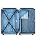 Delsey Paris Lutece SE - 4-Rollen-Trolley M 68 cm erw. (pfauenblau) - Ansicht 5
