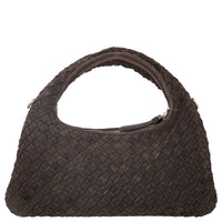 Les Visionnaires Sadie Weave Cozy - Umhängetasche 39 cm (dark brown) - Ansicht 4