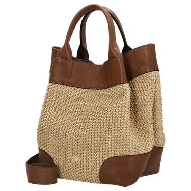 abro Essential Rafia - Bolso Shopper 35 cm (natural-nuez)