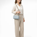 Seidenfelt Huuvari - Umhängetasche 23 cm (denim in blue) - Ansicht 7