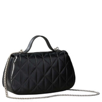 Calvin Klein Quilted Emblem - Bolso bandolera 26 cm (negro)
