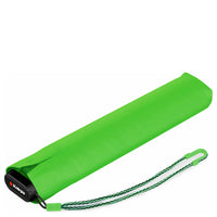Knirps US.050 Ultra Light Slim Manual - Taschenschirm Regenschirm (neon green)