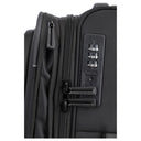 Travelite Crosslite - 2-Rollen-Kabinentrolley S 54 cm erw. (black) - Ansicht 9