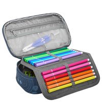 Coocazoo - Estuche de lápices 24 cm (Geometric Sky)