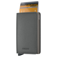 Secrid Slimwallet Matte Satin - Cartera 6cc 10,2 cm (acero)
