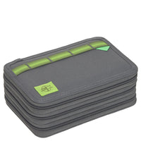 Lässig School Triple Pencil Case - Estuche (Unique Black)