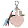 Lacoste Heart L Croc Charm - Schlüsselanhänger 8 cm (nidus)