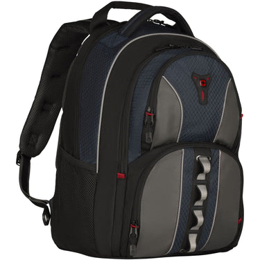 Wenger Cobalt - Mochila para portátil 16" 23 L 46 cm (color: azul grisáceo negro)