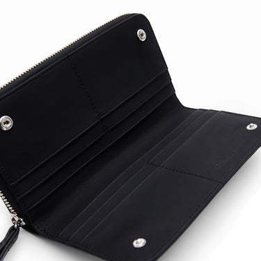 Desigual Cleo Black Maya Maxi - Monedero 8cc 19.5 cm (negro)