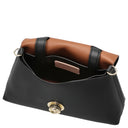 Coccinelle Nikla - Henkeltasche 26 cm (noir/cognac) - Ansicht 6