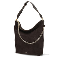 BOSS Women Yelena Hobo - Bolso saco 34 cm (dark brown)