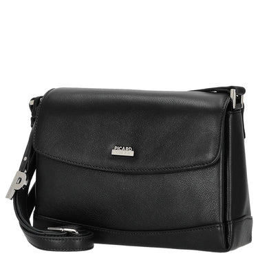 Picard Really - Bolso de hombro 24 cm Cuero de vaca (color: negro)