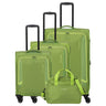 Travelite Corsiica - 4-Rollen-Trolley Set 4tlg. erw. (fresh green)