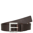 Replay Men's Accessoires 3.5 cm - Gürtel Leder (brown cocoa, 90)