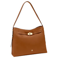 Aigner Farah M - Bolso de hombro 37 cm (marrón coñac)