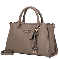 Guess Anise Triple Comp Satchel - Bolso de mano 30,5 cm (logo piedra)
