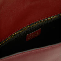 Tommy Hilfiger Crest Leather Conv. Shoulder Bag - Bolso de hombro (oxblood)