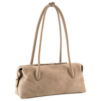Les Visionnaires Hazel Baguette Cozy Scarf - Schultertasche 35 cm (mushroom)