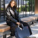 reisenthel shopping loopshopper L - Einkaufstasche mit Bügel 46 cm (twist navy) - Ansicht 4