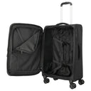 Travelite Kick Off - 4-Rollen-Trolley M 67 cm erw. (black)
