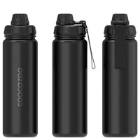 Coocazoo Zubehör - Botella de agua de acero inoxidable 750 ml (color: lima)